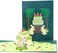 Ribbli Rabbit Cake Handmade 3D Pop Up Card,Greeting Card,Happy Birthday Card,Animal Card,Bunny Card,Cake Card,For Her,Women,Mom,Wife,Sister,Daughter,Grandma,Friend,with Envelope.