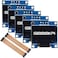 GeeekPi 5PCS 0. 96 Inch OLED Module 12864 128x64 White Driver IIC Serial Display Board Module for Arduino, Raspberry Pi,Beagle Bone Black.