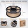 SUNLU 3D Printer Filament, PLA Filament 1. 75mm wood 3d printer filament.