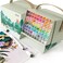 Arrtx Alcohol Markers ALP 80 Colors,Dual Tips Permanent Drawing Markers Art Markers for Artists Adult Coloring Illustration, Design, Anime, Comic.