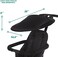 Dream On Me Coast Rider Travel Stroller Lightweight Stroller Compact Portable and Vacation Friendly Stroller, Black, 1-pound.