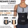 ANGOOL Neopren Waist Trainer for Women,Workout Plus Size Trimmer Belt Sauna Sweat Corset Cincher with Zipper.