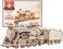 ROKR 3D Wooden Puzzle-Mechanical Car Model-Self Building Vehicle Kits-Brain Teaser Toys-Best Gift for Adults and Kids on Birthday/Christmas Day (Prime Steam Express(with Carriage.