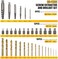 Topec 35-Piece Screw Extractor and Drill Bit Set, bolt extractors, Multi-spline Extractors, and Drill Bits for Removeing Broken Studs, Bolts, Socket Screws, and Fittings.