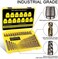Topec 35-Piece Screw Extractor and Drill Bit Set, bolt extractors, Multi-spline Extractors, and Drill Bits for Removeing Broken Studs, Bolts, Socket Screws, and Fittings.