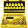 Topec 35-Piece Screw Extractor and Drill Bit Set, bolt extractors, Multi-spline Extractors, and Drill Bits for Removeing Broken Studs, Bolts, Socket Screws, and Fittings.