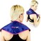 Magic Gel Neck Ice Pack - Soothing Pain Relief for NeckShoulder Pain. Cold Cervical Collar Compress Sits Above The Shoulders,Flexible,Reusable Freezer Pad for Swelling,InjuriesHeadaches (.