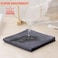 Kitinjoy 100% Cotton Kitchen Dish Cloths, 6 Pack Waffle Weave Ultra Soft Absorbent Dish Towels for Drying Dishes Quick Drying Kitchen Towels Dish Rags, 12 X 12 Inches, Dark Grey.