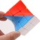 Yunteng Cube Twist 3x3 Stickerelss Speed Cube Vivid Color Magic Puzzle Toys Puzzle Boxes(Twist 3rd Order.
