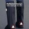 HEKEDES Waterproof Shoe Covers, ReusableFoldable Rain Boot Shoe Cover with Zipper, Non-slip, Reflector, Men Women Rain Gear, Black.