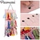 PACMAXI Baby Headband Organizer,Headband Holder for Baby Girl, Large Capacity Hair Bows Clips Hanging Organizer (Pink, Pink, Medium.