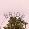 AUEAR, Rhinestone Bride Headband Elegant Bride Crown Bachelorette Party Headbands (Silver.