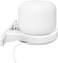 Delidigi ABS Wall Mount Compatible with Nest WiFi Router- AC2200 Bracket Holder Shelf for Nest WiFi Point [Built-in Cable Management] (White.