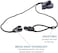 QUALEAP Bat-Man Chew Necklace for Kids, Boys or Girls - Sensory Oral Motor Aids Teether Toys for Autism, ADHD, Baby Nursing or Special Needs- Reduces Chewing Biting Fidgeting for Kids Adult Chewers.