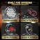 Exzeit 5 Inch Led Driving Lights Round, 80W 11200 Lumens Waterproof Fog Lights Driving Lights for Jeep Wrangler Trucks Toyota Pickup GMC SUV.