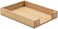 Kirigen Wood Letter-Size Tray Single-Tier (TP-NA- Wooden Tones Collection Front-Load Doents Tray for Office Desktop Organizer - Desk Magazine, File, Folder, Paper Holder Natural.