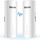 UeeVii Wireless Bridge, 5. 8G Outdoor CPE Point to Point Long Range Access with 14DBi High Gain 22 Mimo Antenna, PoE Adapter, 2 RJ45 LAN Ethernet Port, 2-Pack, for Personal Computer.