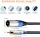 TISINO Dual RCA to XLR Cable, 2 RCA to 2 XLR Male HiFi Stereo Audio Connection Microphone Cable Wire Cord Path Cable - 6. 6 Feet.