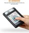 Buffway Mens RFID Blocking Slim Bifold Wallet Minimalist Leather Small Wallets for Men with Cash Pocket and Card Holder Slots.