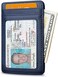 Buffway Mens RFID Blocking Slim Bifold Wallet Minimalist Leather Small Wallets for Men with Cash Pocket and Card Holder Slots.
