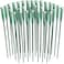 Bright Creations 30 Pack Stem Water Tubes for Flowers with Caps, Extendable Vials for Floral Arrangements, Florist Supplies (12 in.