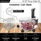 وعاء Väeske Sous Vide سعة 12 كوارت مع غطاء، رف Sous Vide، غلاف عازل من النيوبرين يحافظ على الحرارة، متوافق مع معظم أجهزة طهي Sous Vide Anova و Anova Nano و Joule و Instant Pot و Wancle (12 كوارت).