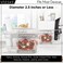 وعاء Väeske Sous Vide سعة 12 كوارت مع غطاء، رف Sous Vide، غلاف عازل من النيوبرين يحافظ على الحرارة، متوافق مع معظم أجهزة طهي Sous Vide Anova و Anova Nano و Joule و Instant Pot و Wancle (12 كوارت).