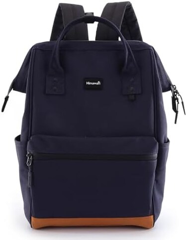 himawari Laptop Backpack Travel Backpack With USB Charging Port Large Diaper Bag Doctor Bag School Backpack for WomenMen.