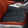 RaoRanDang Thick Seat Cushion Memory Foam Car Seat Cushion Pad for Car Driver Seat Office Chair, Thickened Black.