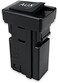 RLP Aux Jack Port Replacement 86190-02010 fit Tacoma Corolla Tundra Aux Port Auxiliary Input Jack Stereo Adapter Assembly.