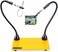 KOTTO Third Hand Soldering Tool PCB Holder Two Magnetic Based Flexible Metal Arms Helping Hands Crafts Jewelry Hobby Workshop Helping Station Non-Slip Steel Weighted Base.