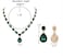 EleQueen Women's Wedding Bridal Jewelry Set for Brides Bridesmaids, Crystal Teardrop Necklace Dangle Earrings Jewellery for Party Prom.