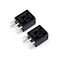 HOPUT قطعتان G8V-RH-1C7T-R-DC12 - مرحل طاقة، 12 فولت تيار مستمر 7866 D1780C 301-1C-C-R1-U01 مرحل متعدد الأغراض أسود من المعدات الأصلية لشركة جنرال موتورز لمرحل مضخة الوقود.