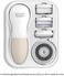 Vanity Planet (Warm Gray- Raedia Facial Cleansing Brush - Warm Grey - 3 Interchangeable Face Brush Heads and Body Brush - Lightweight Daily Exfoliator for Glowing Skin - Water Resistant.