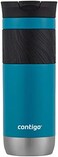 Contigo Byron Vacuum-Insulated Stainless Steel Travel Mug with Leak-Proof Lid, Reusable Coffee Cup or Water Bottle, BPA-Free, Keeps Drinks Hot or Cold for Hours, 20oz, Juniper.