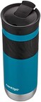 Contigo Byron Vacuum-Insulated Stainless Steel Travel Mug with Leak-Proof Lid, Reusable Coffee Cup or Water Bottle, BPA-Free, Keeps Drinks Hot or Cold for Hours, 20oz, Juniper.