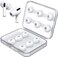 Earbudz Airpod Pro Replacement Tips Covers for Apple Airpods 3 - Small, Medium and Large (White.