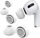 Earbudz Airpod Pro Replacement Tips Covers for Apple Airpods 3 - Small, Medium and Large (White.