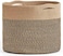 Goodpick Large Cotton Rope Basket 15. 8"x15. 8"x13. 8" Wicker Basket for Blankets, Toy Storage for Living Room, Jute.