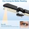 Vekkia 14 LED Rechargeable Book-Light for Reading at Night in Bed,Warm/White Reading Light with Clamp,180Adjustable Mini Clip on Light,Lightweight Eye Care Book Light Perfect for ReadersKids.