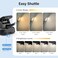 Vekkia 14 LED Rechargeable Book-Light for Reading at Night in Bed,Warm/White Reading Light with Clamp,180Adjustable Mini Clip on Light,Lightweight Eye Care Book Light Perfect for ReadersKids.
