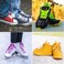Auihiay 24 Pairs Flat Colored Shoelaces Shoestrings for Sneakers Skate Shoes Sport Shoes Boots.