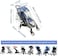 LLUFO Stroller Rain Cover Universal Stroller Cover for Toddler Umbrella Stroller Waterproof Snow Wind Weather Shield,Food Grade EVA No Odor.