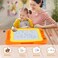 BABLOCVID (Orange- Magnetic Drawing Board Toddler Toys for Boys Girls, 43cm Magna Erasable Doodle board for Kids A Colourful Etch Education Sketch Doodle Pad Toddler Toys for Age 3 4 5 6 7 Year Old bo