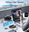 WARRKY SD Card Reader 7 IN 1, Multi Card Reader Hub for 3 USB 3. 0, 4 Memory Cards [Fast, Simultaneous, Versatile] for CF, CFI, TF, SDXC, SDHC, SD, MMC, Micro SDXC, Micro SD, Micro SDHC, MS, UHS-I.