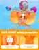 LAYCOL Baby Swim Ring Baby Swimming Ring Swimming Ring with Removable Floating Ball New Upgrade Baby Swim Ring from 3 to 36 Months.