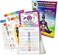 Deep Healing Light Deck of 14 Chakra Healing Cards - Includes Affirmations, Guided Meditation, Stones and Crystals Info, Spirit Guides, Symbols, Aromatherapy, Quick Reference Cards - Reiki Energy - Se