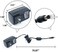 Plustek Scanner Power Adapter 24V 0. 75A for Z300, PS186 PS188 PS286PS283 PS3060U, OpticBook 3800 3900 4800,AD480 D430, OpticSilm 1180 use.