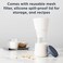 Chef'n Nut Milk Maker, Recipes included, Blue.