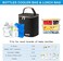 BABEYER Insulated Bottle Bag with Ice Pack Fits 4 Large Baby Bottles Up to 5 Ounce, Cooler Bag Great for Nursing Mom Daycare.